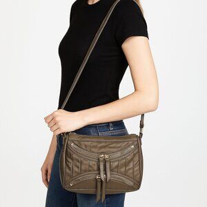 Treesje Beije Light Brown Metro Shoulder Bag
